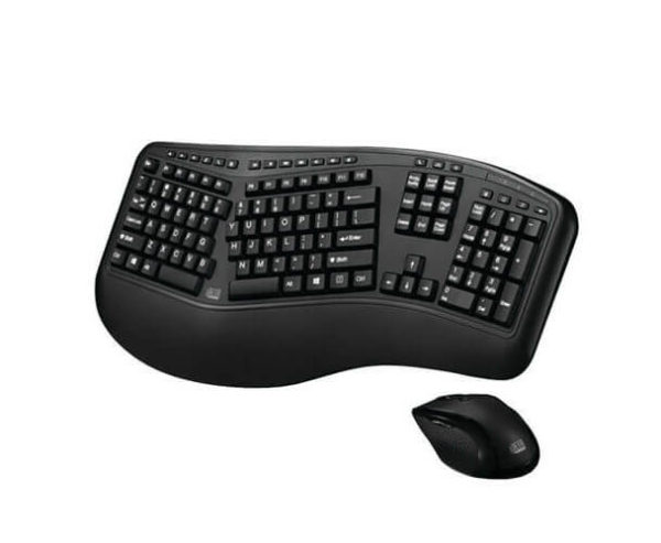 Tru-Form Media Keyboard w/ Laser Mouse