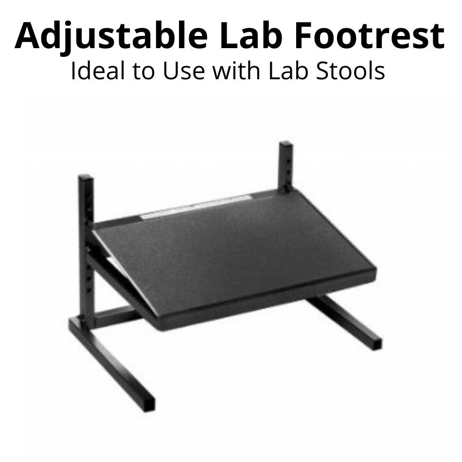 Stool Adjustable Footrest