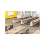 Electric lift recessed monitor desk remote