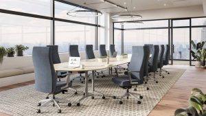 Blue Conference Room Chairs