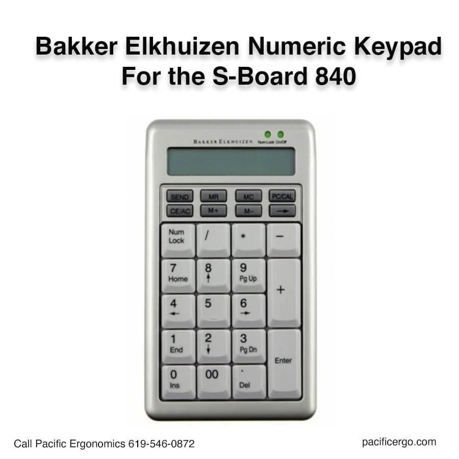 Bakker Elkhuizen S-Board Number Pad