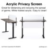 Acrylic Privacy Screen
