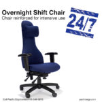 Tall Office Chairs-Overnight Shift Carmel