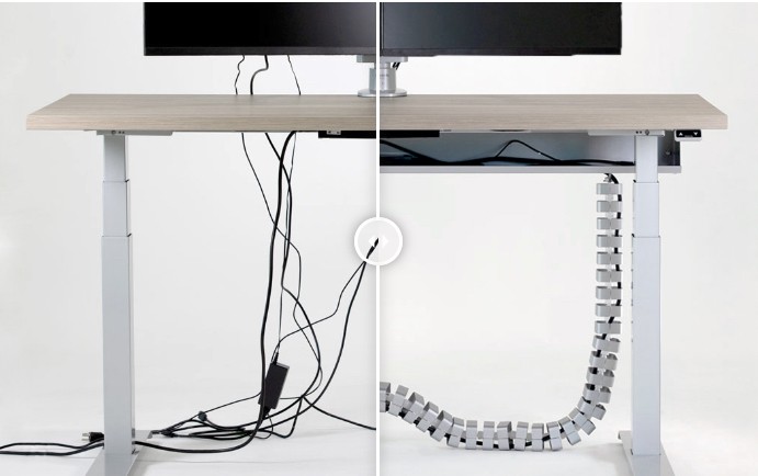 Sit Stand Desk Cable Management