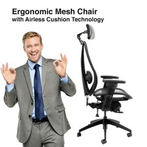 tCentric Hybrid Mesh Ergonomic Chair