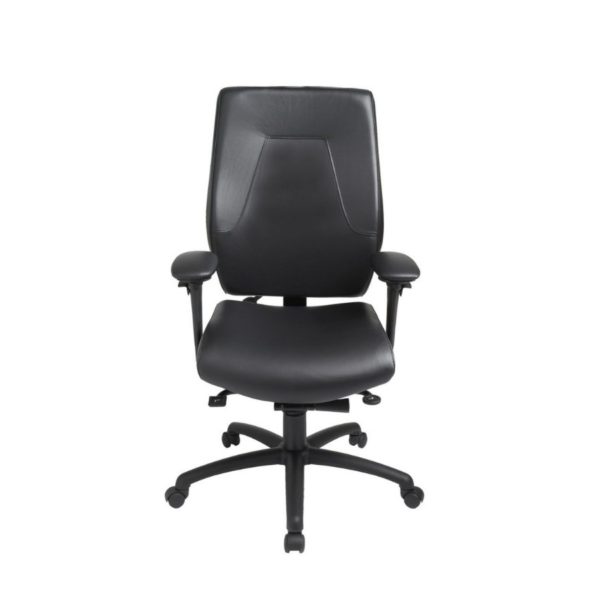 Executive leather ergonomic chair
