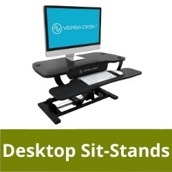 Desktop sit stands