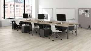 Angled Benching that is 100% Reconfigurable