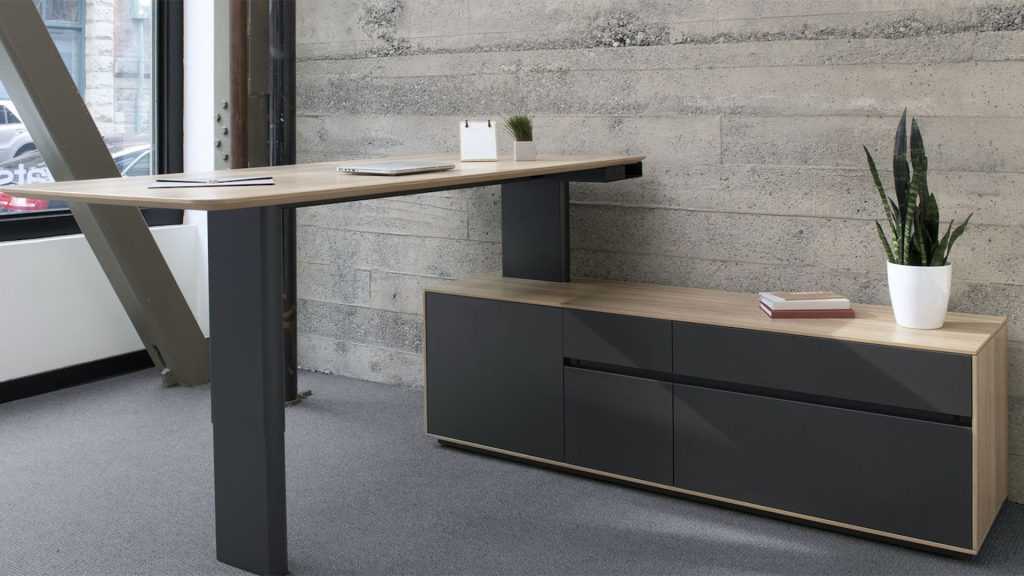 The Compact Standing Desk from Pacific Ergonomics