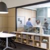 Huddle rooms in San Diego with glass modular walls