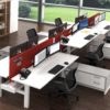 San Diego benching office furniture with Color