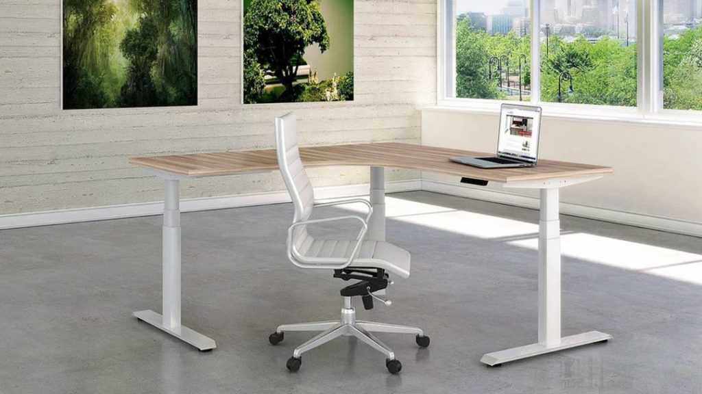 L Shaped Standing Desk