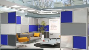 3 Panel Room Divider in San Diego