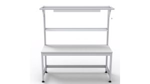 Workbenches with Overhangs and Lighting