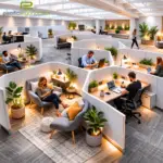 Hybrid Modular Workstation Furniture