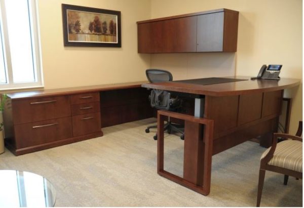 Wood executive office furniture in San Diego