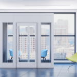 Leverage window space for an office or meeting room