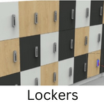 Lockers office furniture is available in San Diego at Pacific Ergonomics 