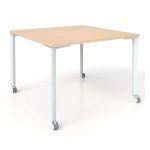Casters can be included on the training tables.