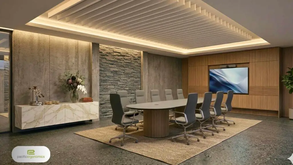 Modern Capsule Conference Table