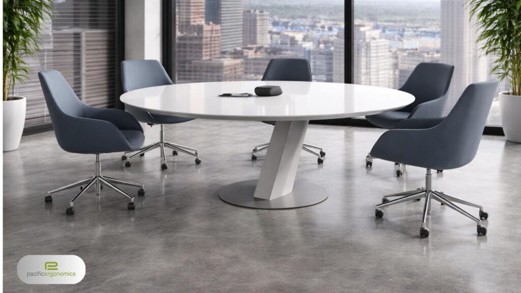 Modern Round Conference Table 