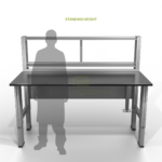 tall height for standing posture