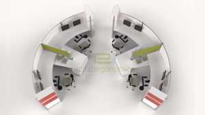Circular Reception Desk