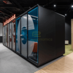 Multipurpose booth that is quiet and private
