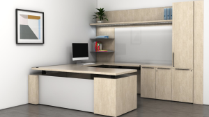 Sit Stand L Desk