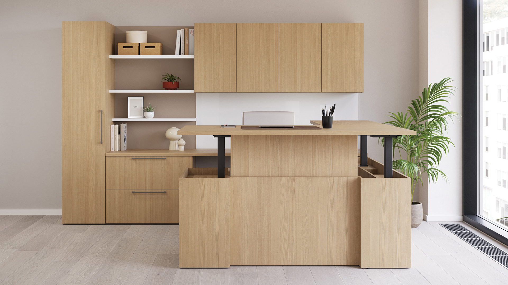 Commercial Sit Stand Desk
