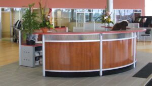 Welcoming Reception Desk