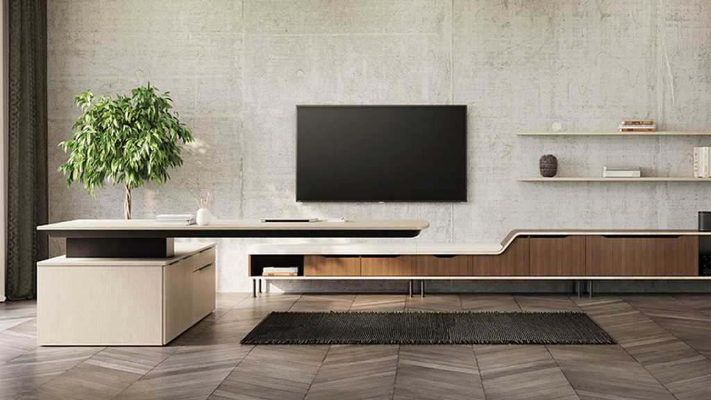 Asymmetrical Desk from Pacific Ergonomics