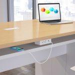 Collaboration table with power