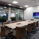 Technology integration into conference tables