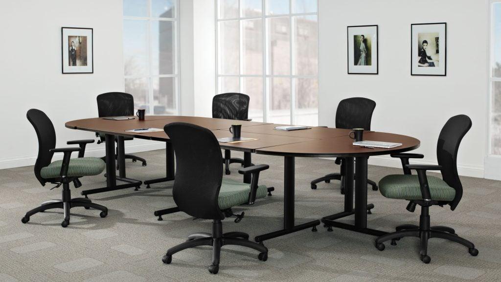 Flexible modular conference table