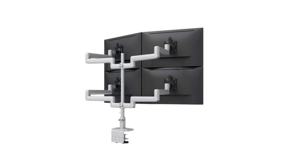 Multiple monitor arm