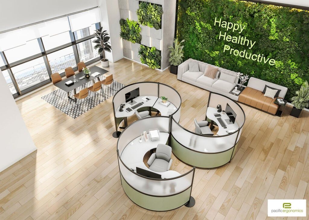 Modern office furniture round furniture