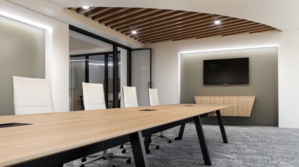 Rectangle conference table