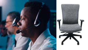 Grey Dispatch chair 24/7