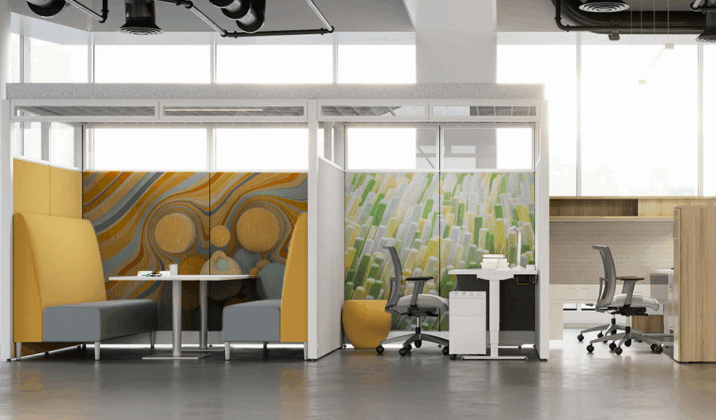 Modern office furniture