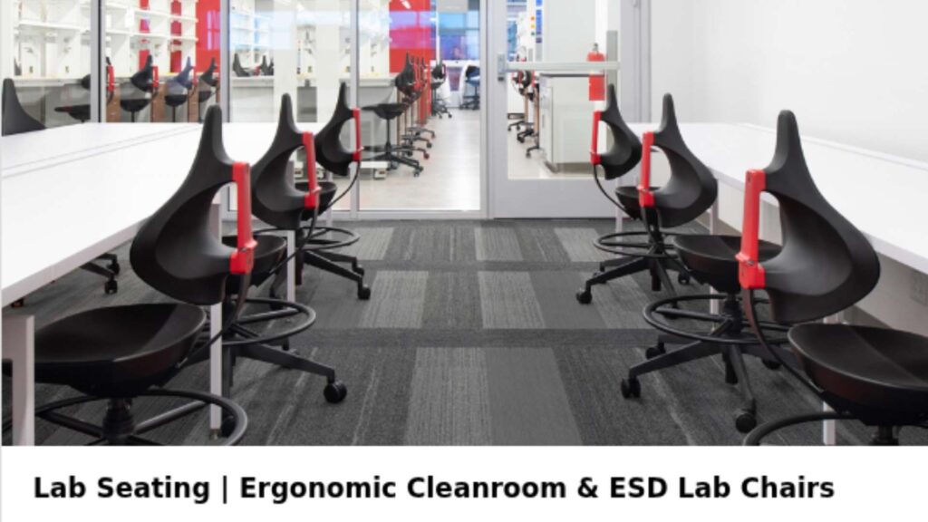 Ergonomic lab seating