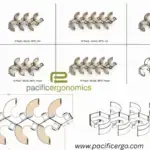 LunarAngle Angled Curved Workstations- Different configuration options