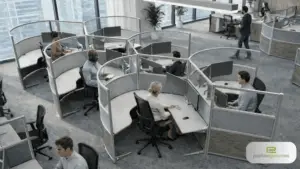 Lunar Angled Curved Workstation