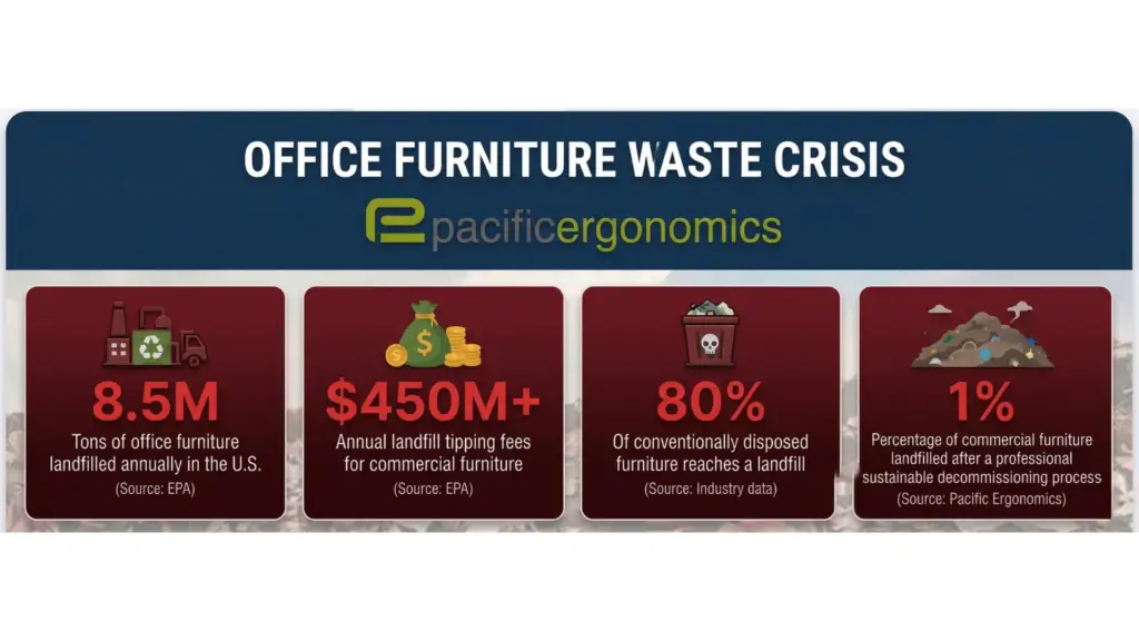 Office furniture waste crisis